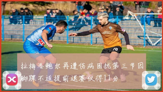 拉梅洛鲍尔再遭伤病困扰第三节因脚踝不适提前退赛仅得11分