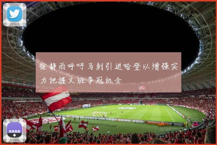 徐静雨呼吁马刺引进哈登以增强实力把握文班争冠机会