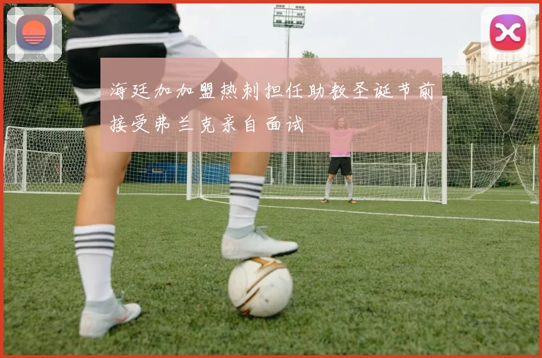 海廷加加盟热刺担任助教圣诞节前接受弗兰克亲自面试